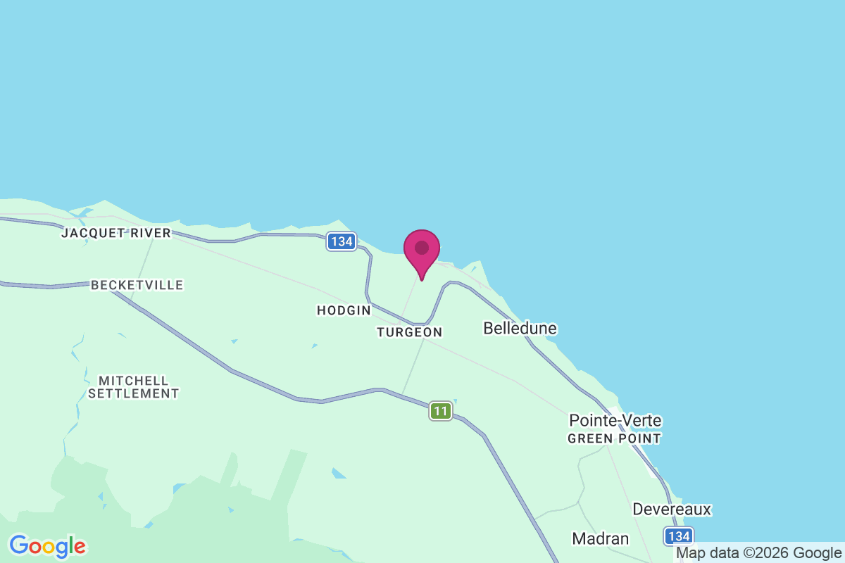 Belledune map
