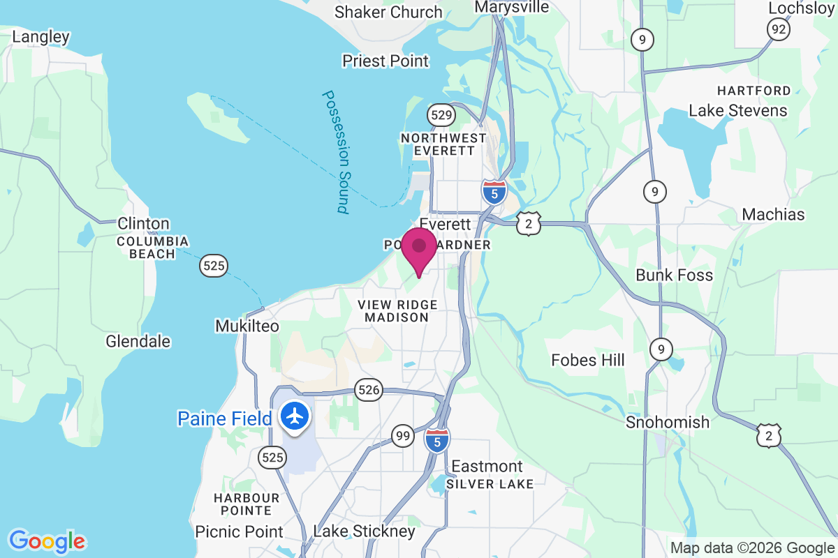 Everett Junction map