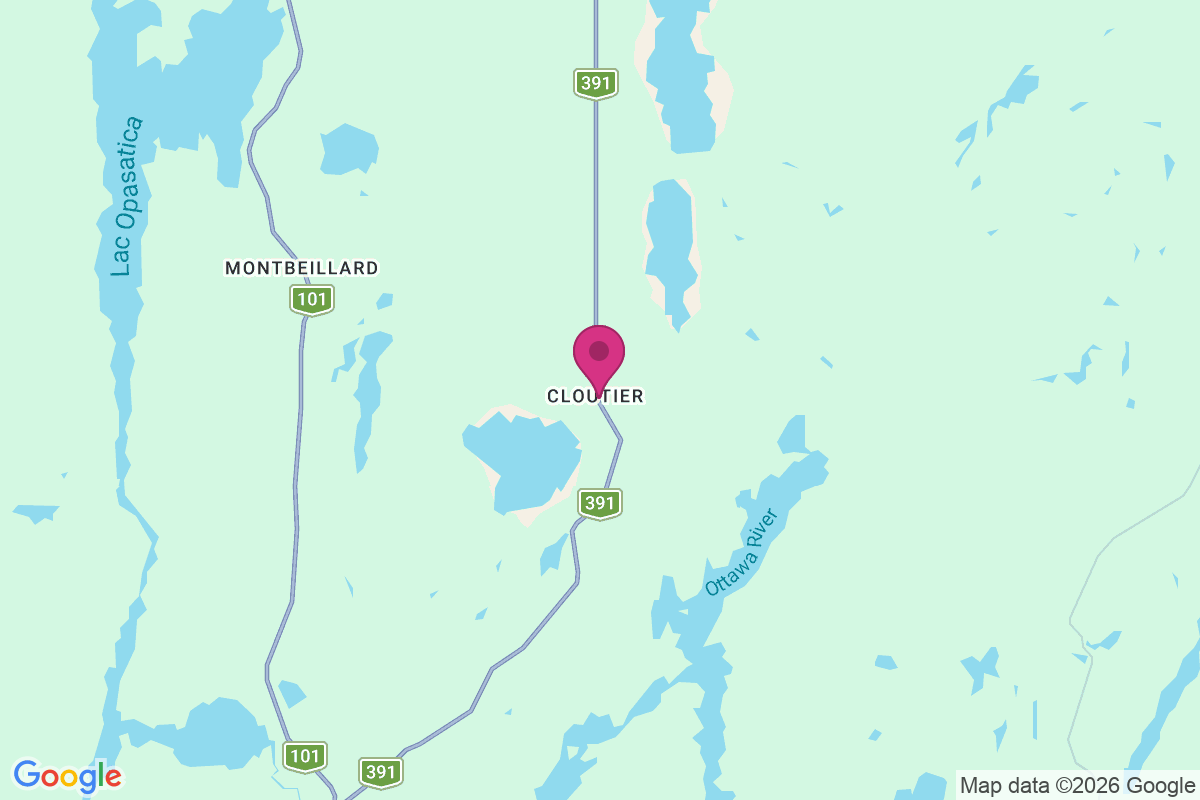 Cloutier map