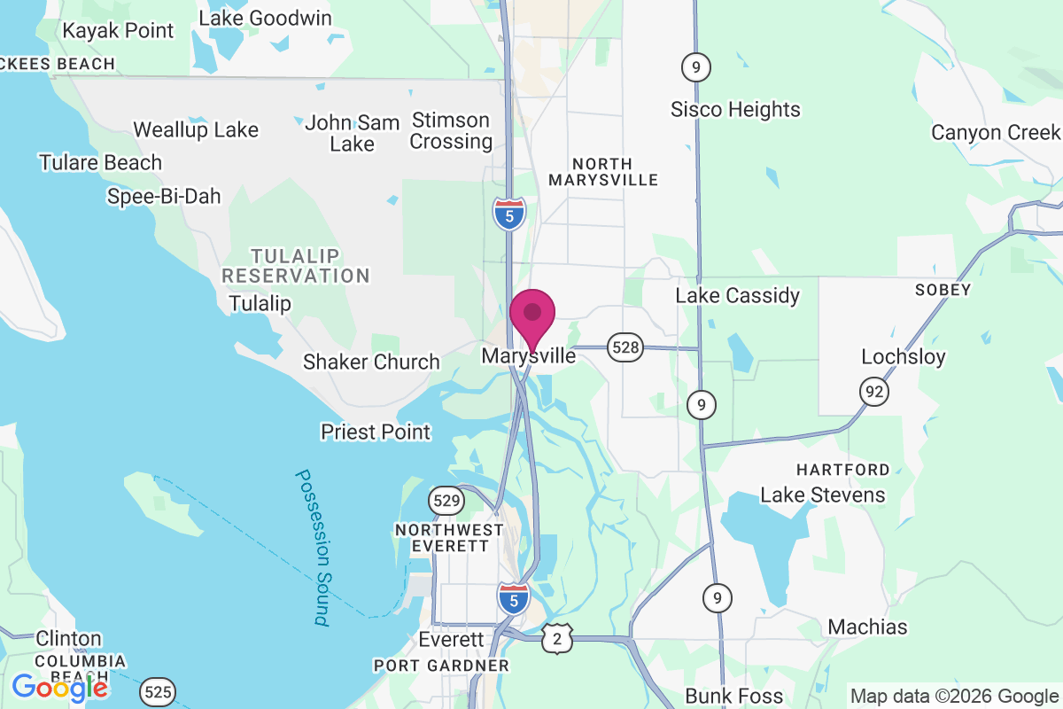 Camano Island map