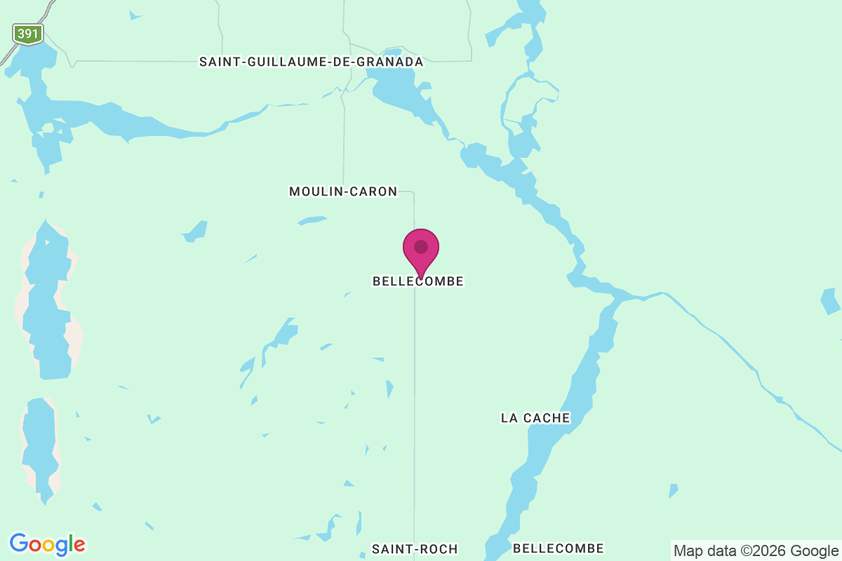 Bellecombe map
