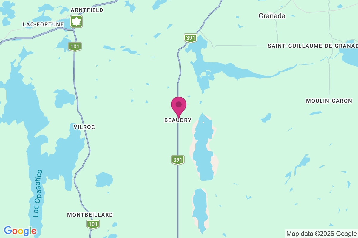 Beaudry map