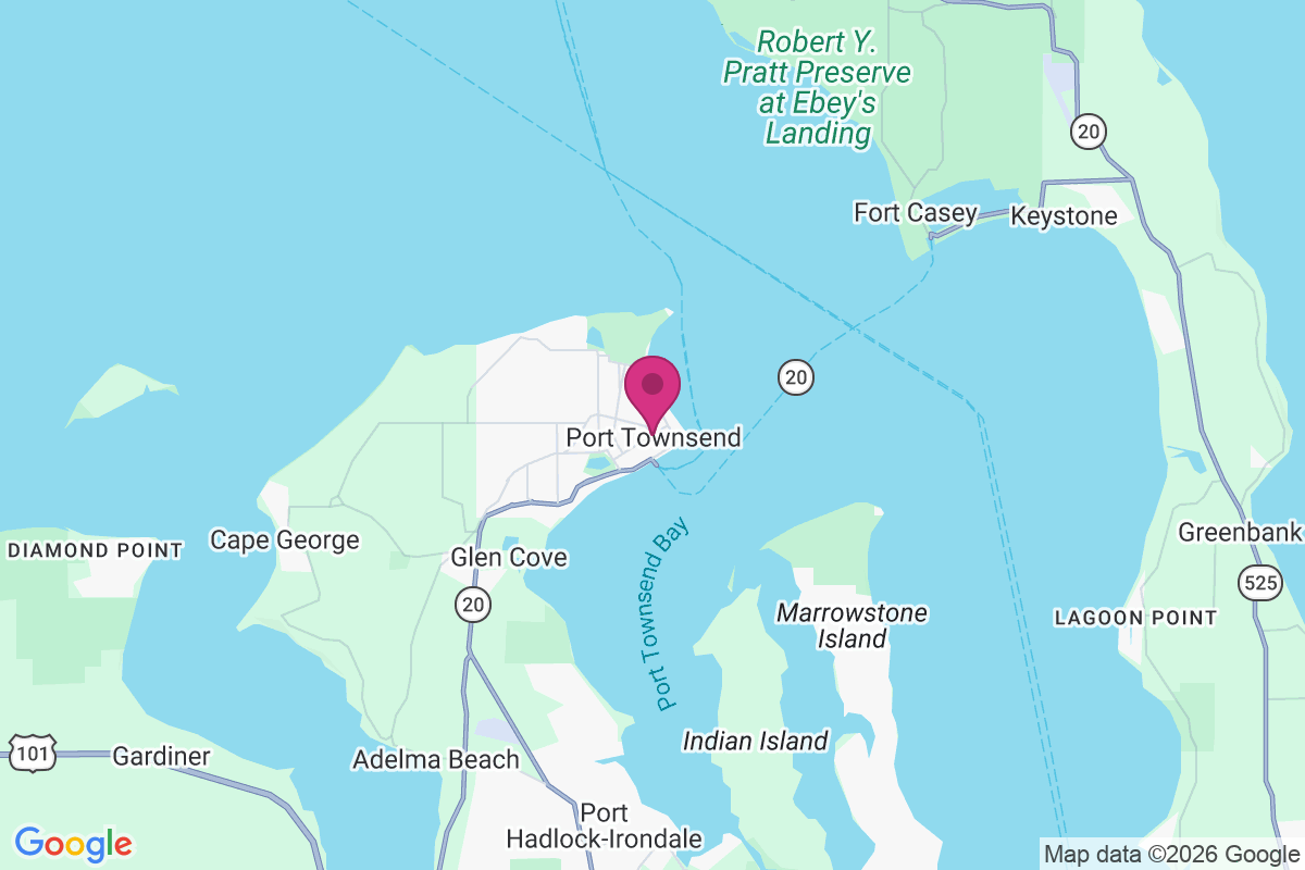 Port Townsend map