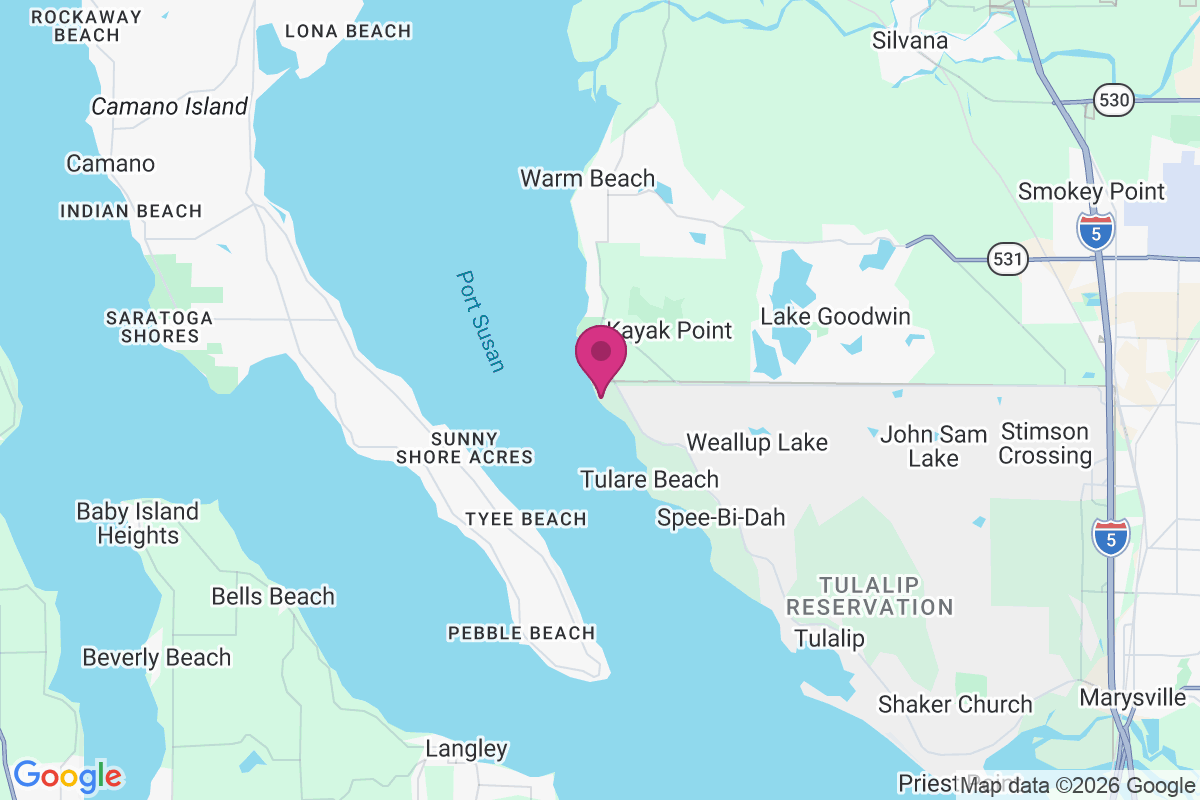 McKees Beach map
