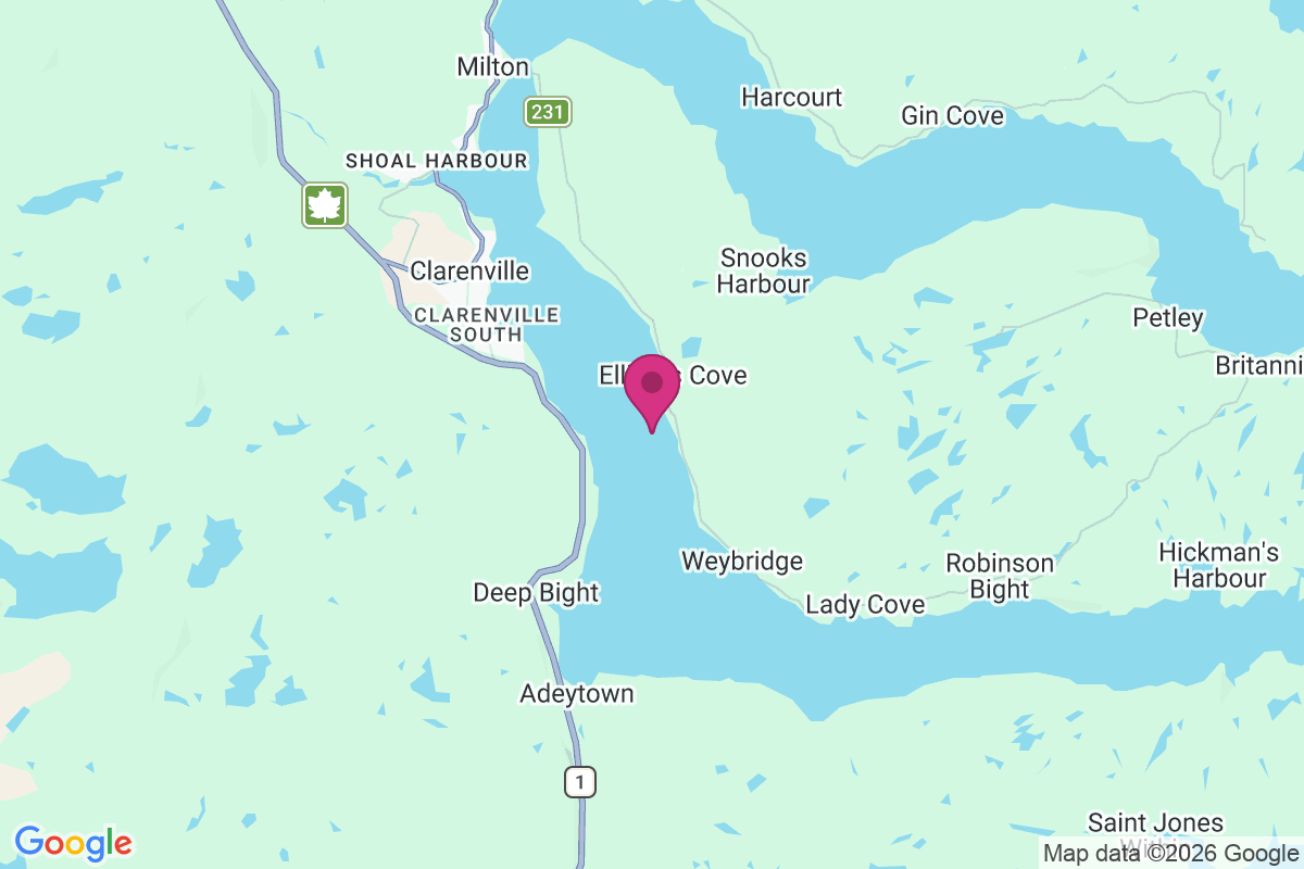 Elliots Cove map
