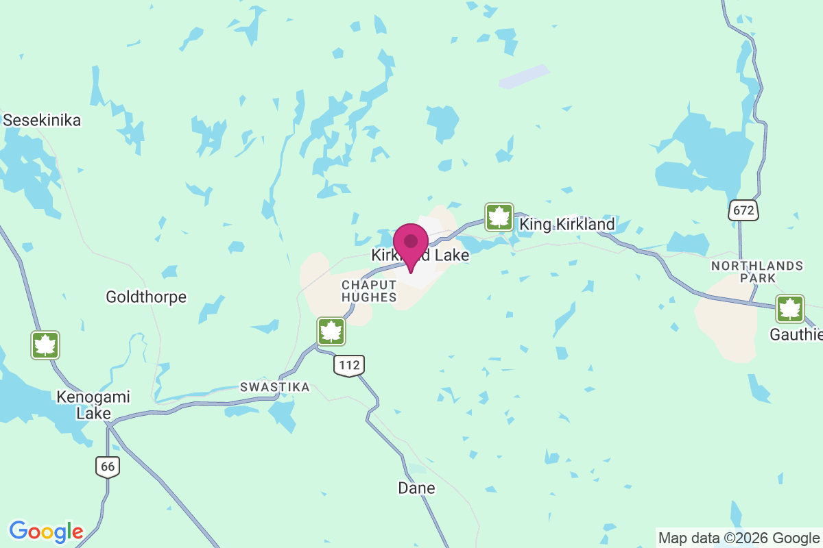 Kirkland Lake map