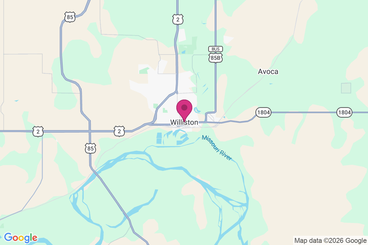 Williston map