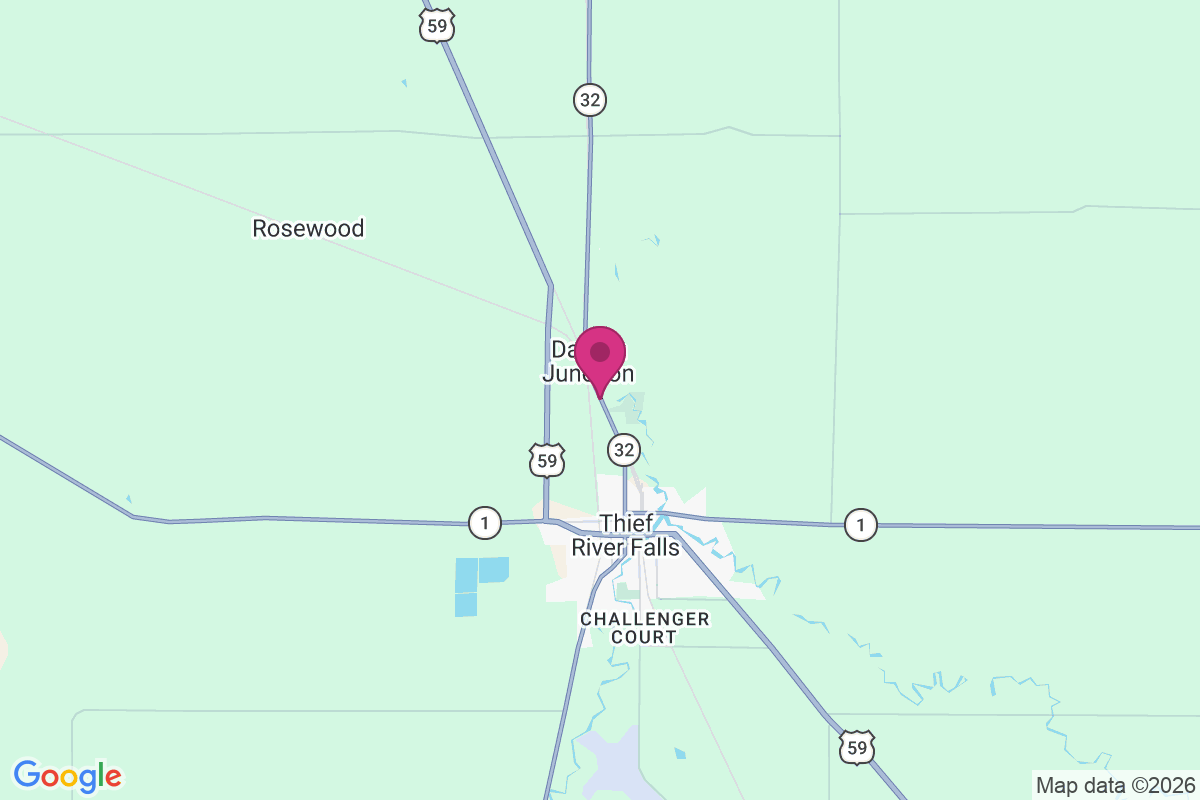 Dakota Junction map