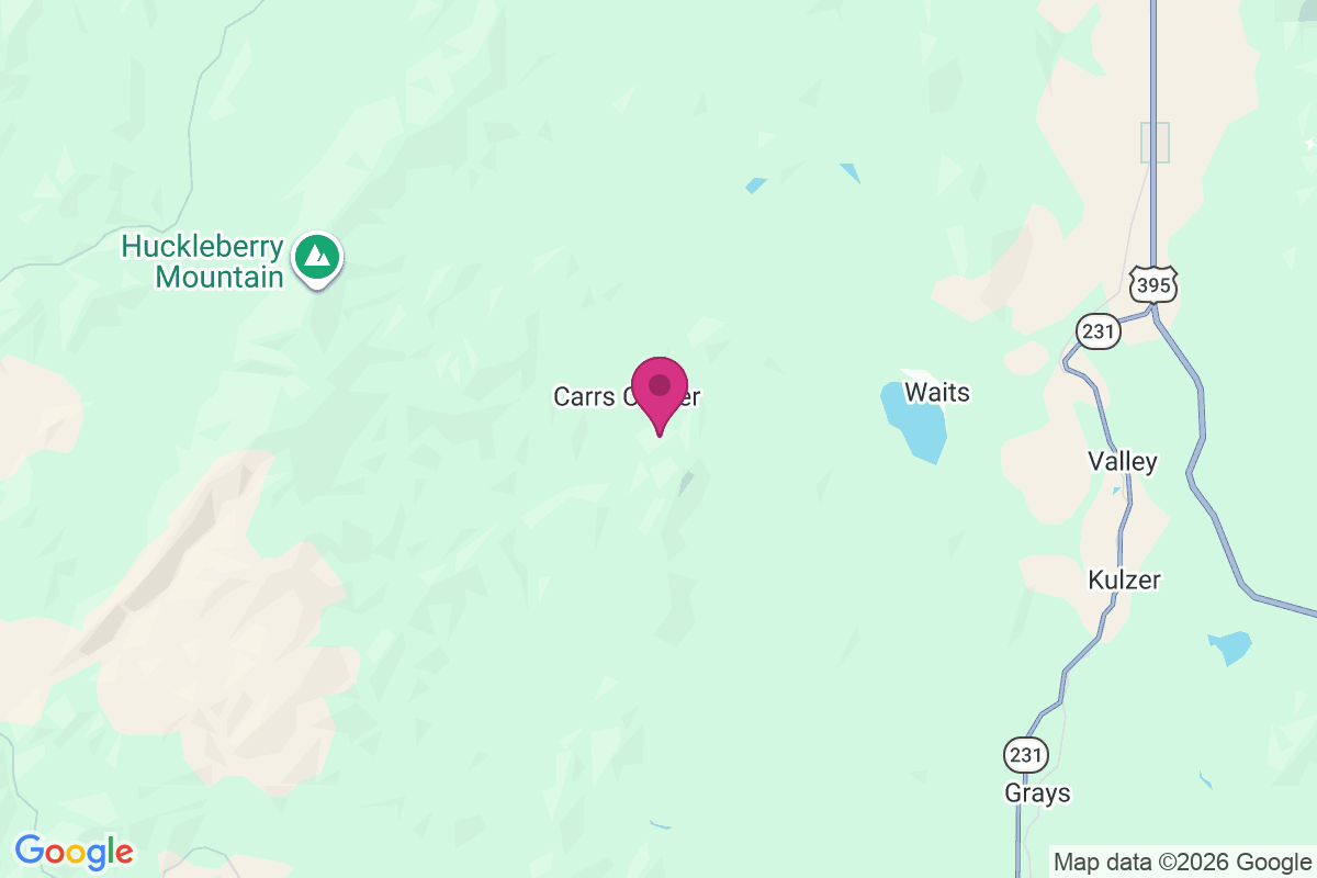 Carrs Corner map