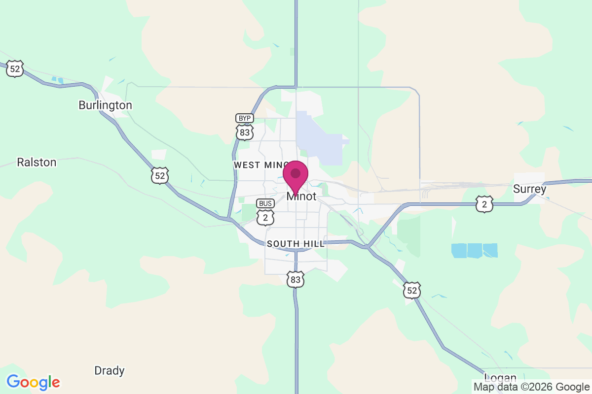 Minot map