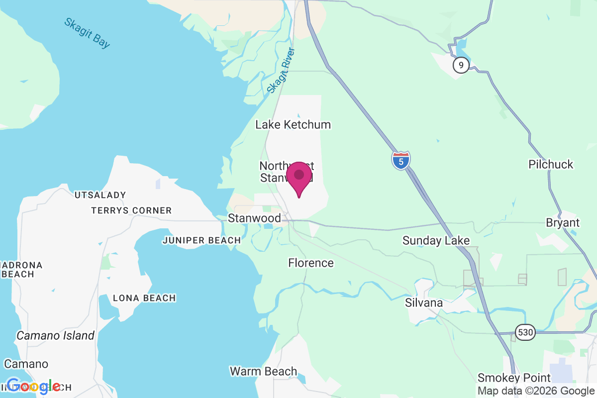 North Stanwood map