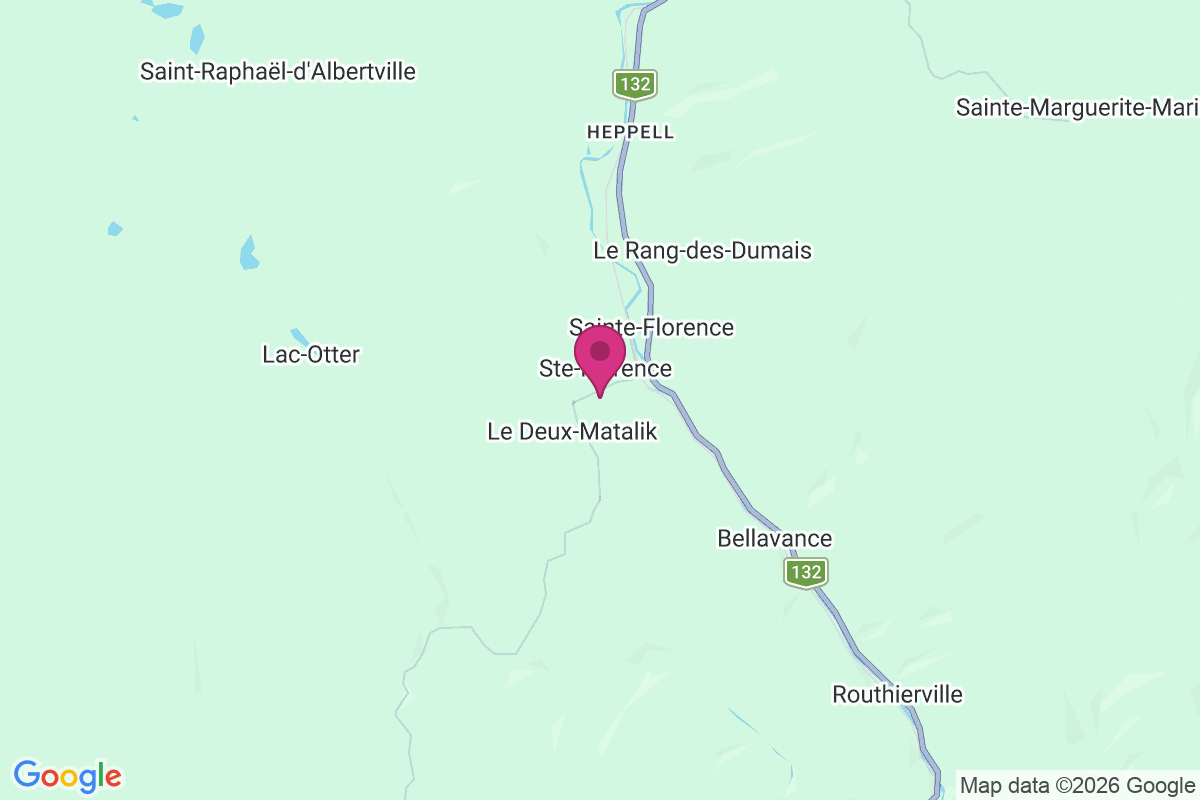 Sainte-Florence map
