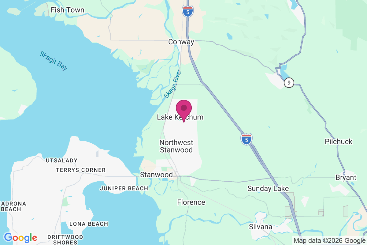 Lake Ketchum map
