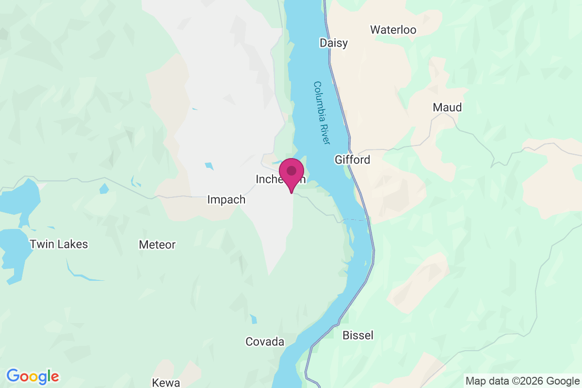 Inchelium map