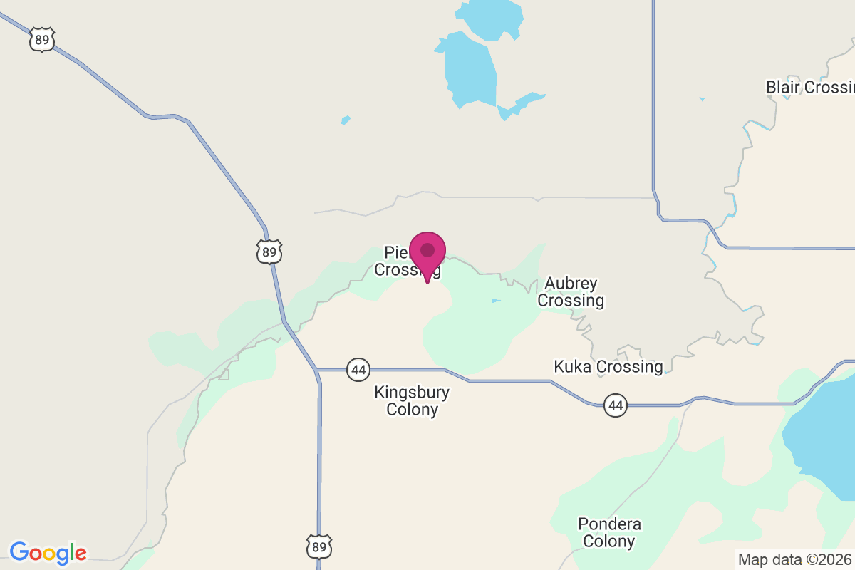 Pierce Crossing map