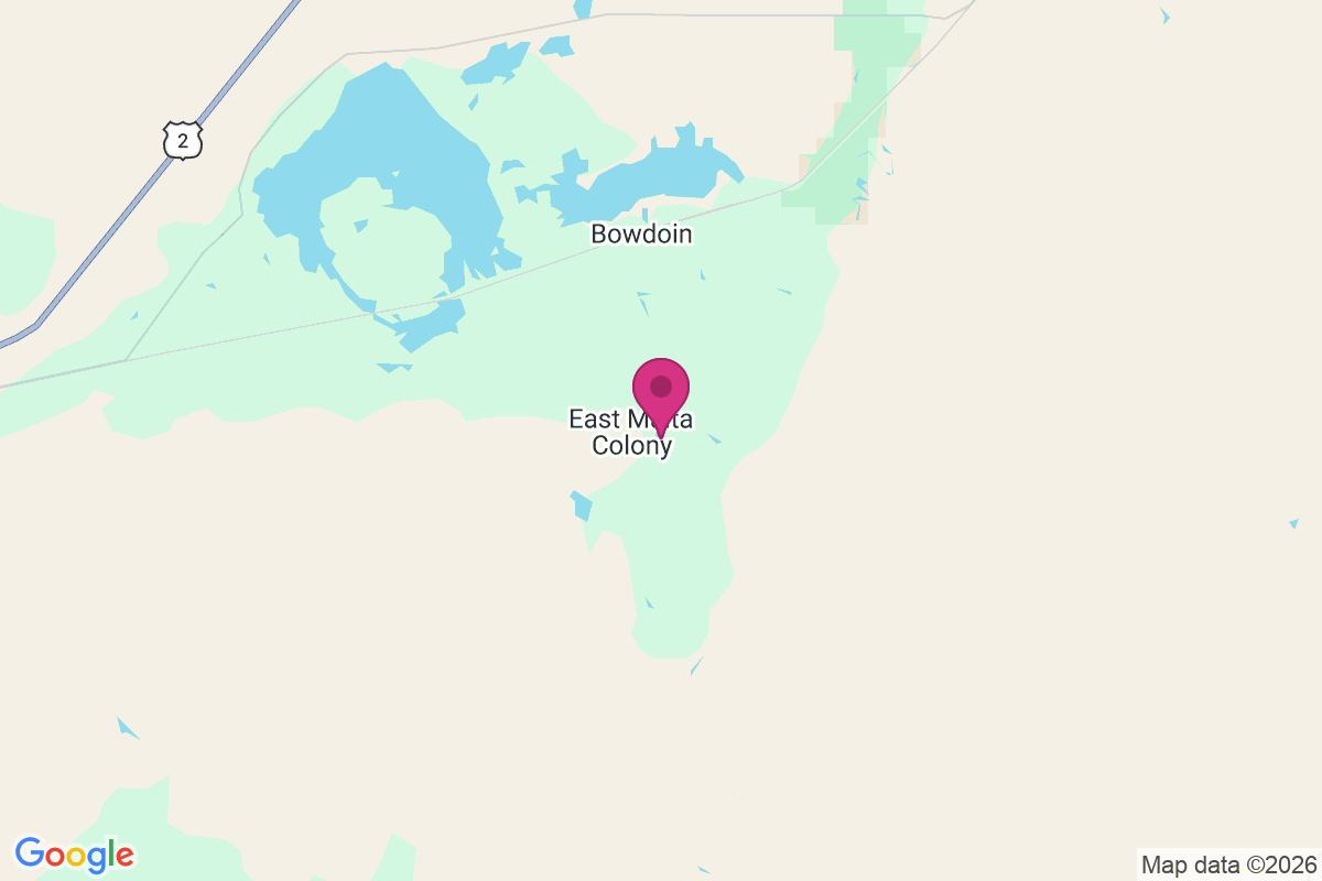East Malta Colony map