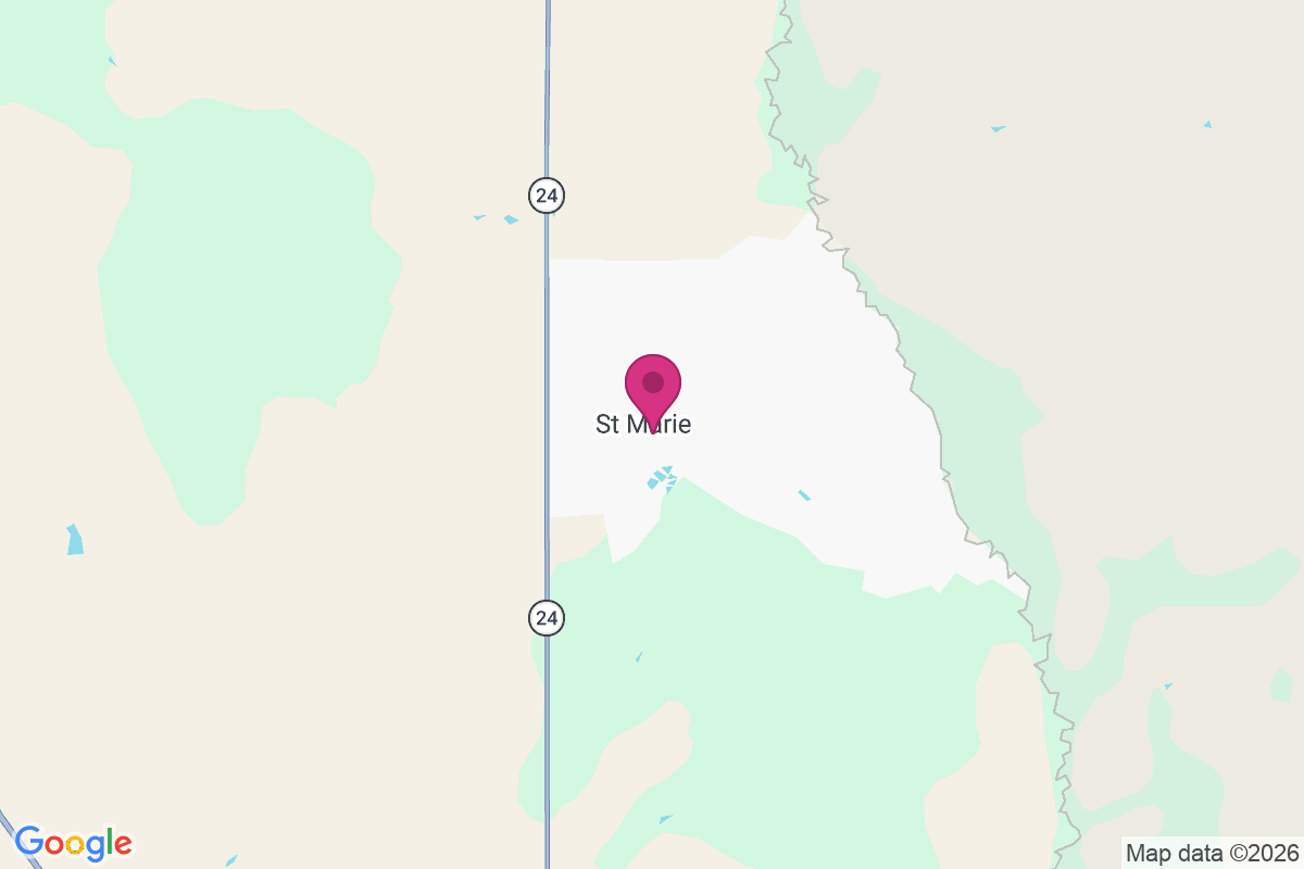 Saint Marie map