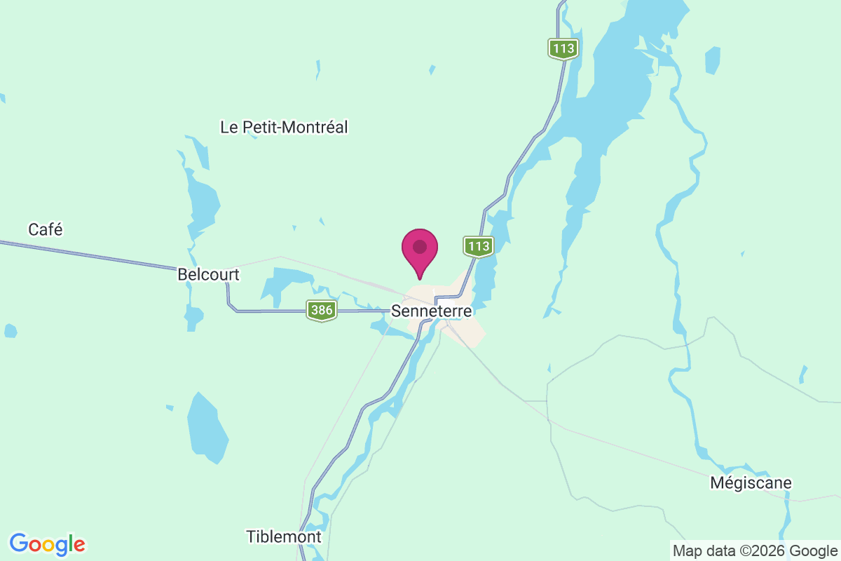 Senneterre map