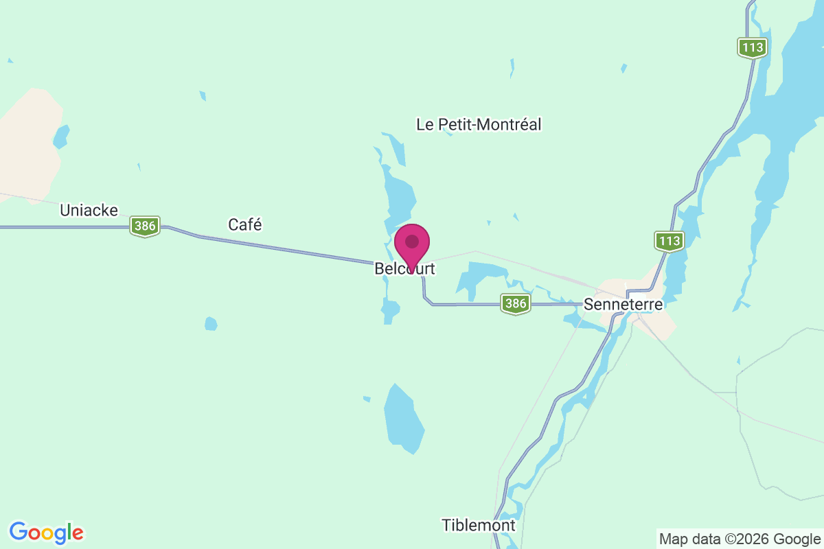 Belcourt map