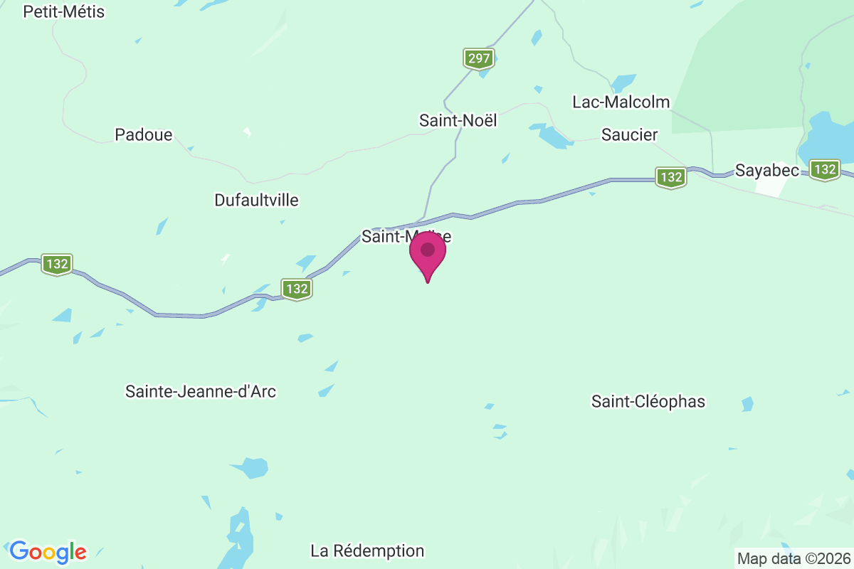 Saint-Moise map
