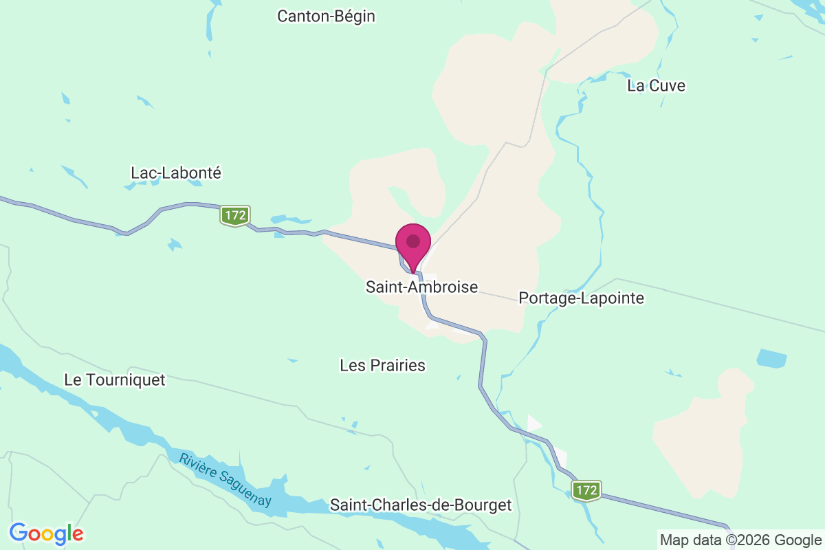 Saint Ambroise De Chicoutimi map