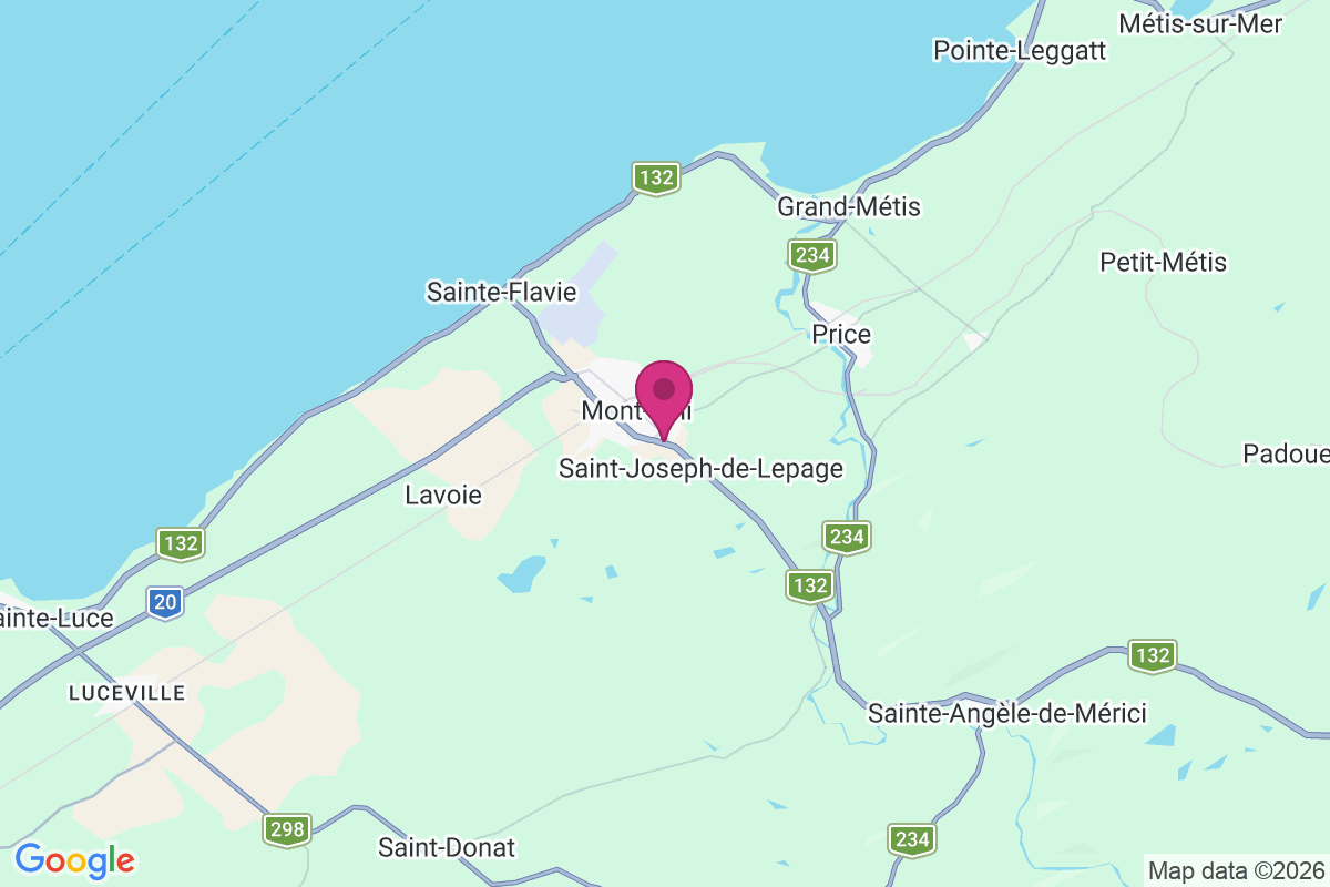 Mont Jolie map