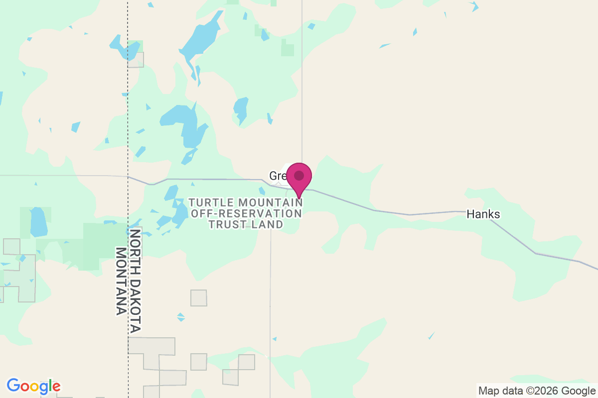 Grenora map