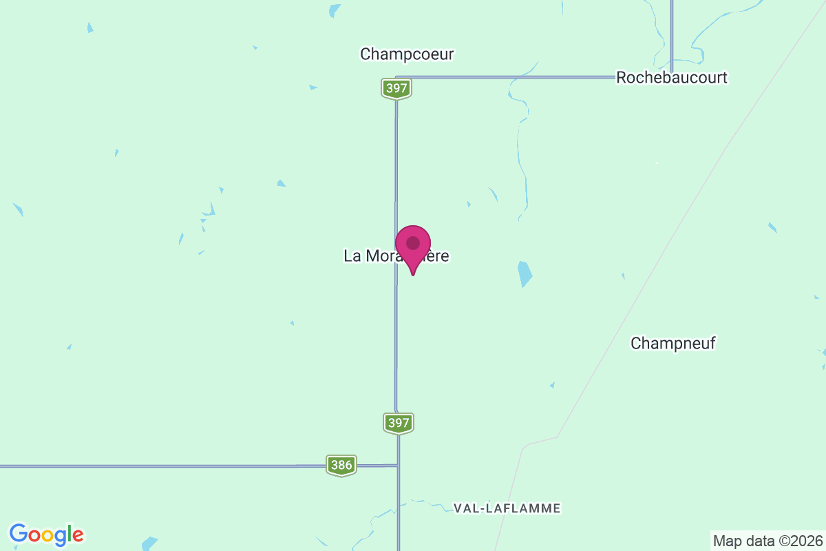 Lamorandiere map
