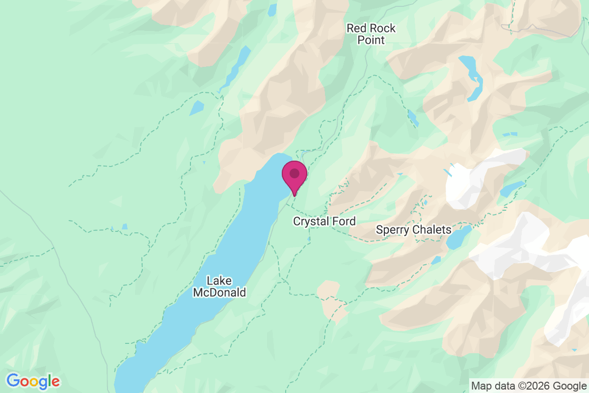 Lake McDonald map