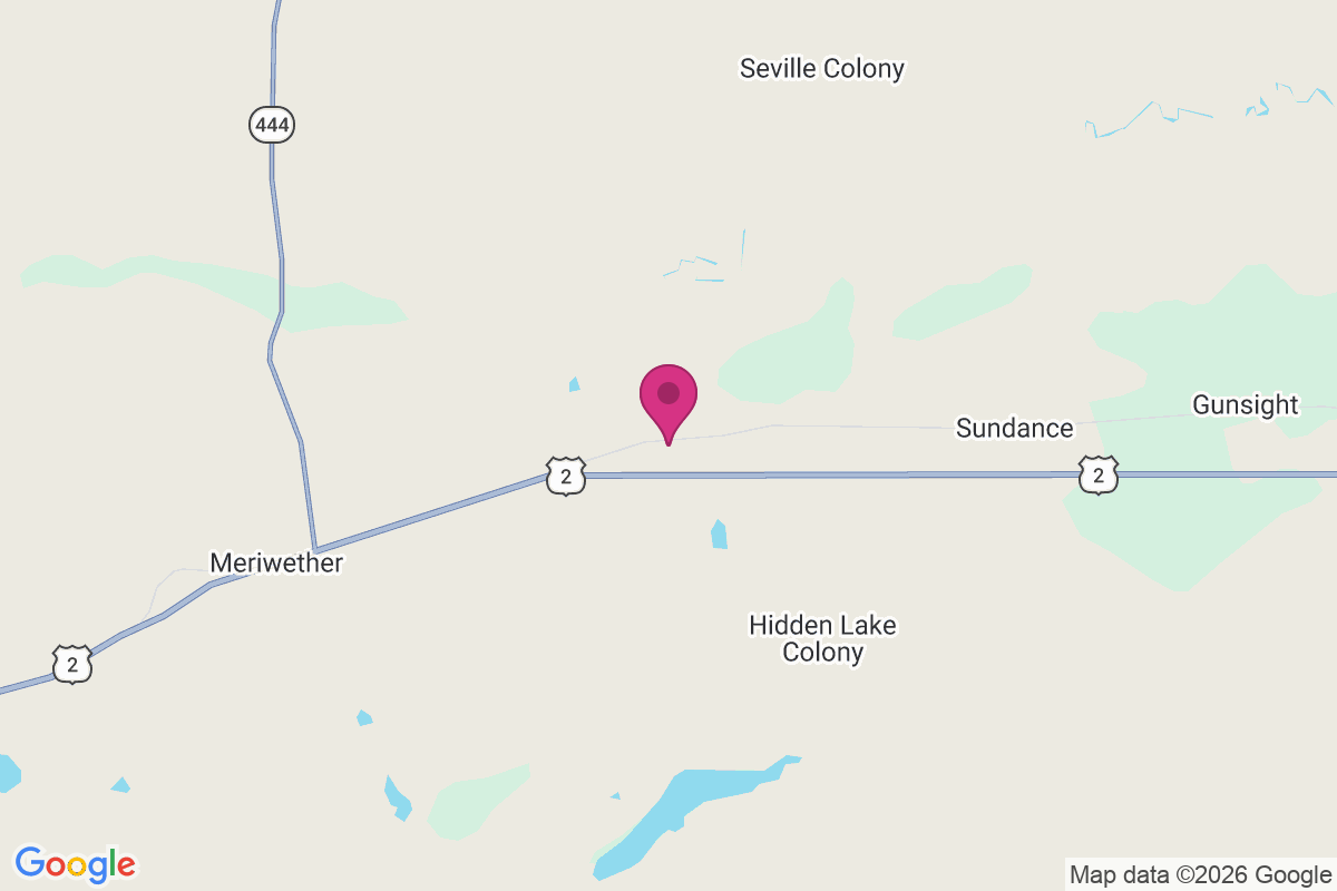Fort Piegan map