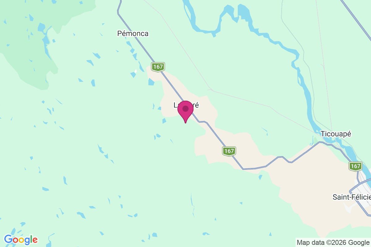 Riviere-au-Dore map