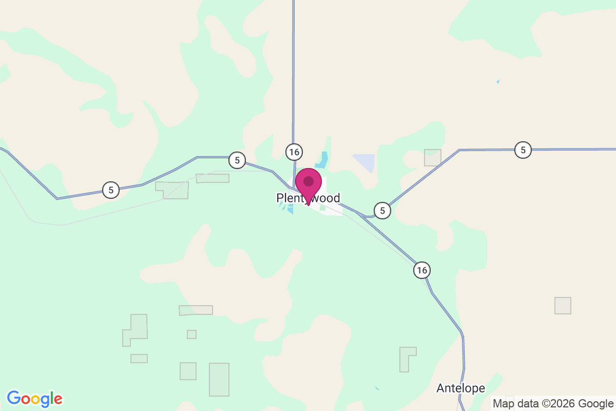 Plentywood map