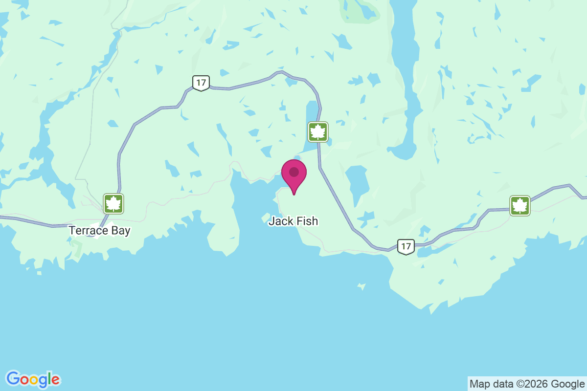 Jackfish map