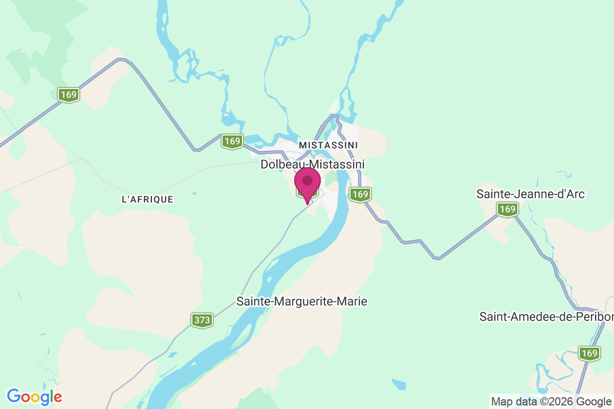 Dolbeau map