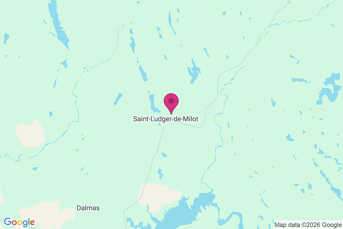Saint-ludger-de-milot map