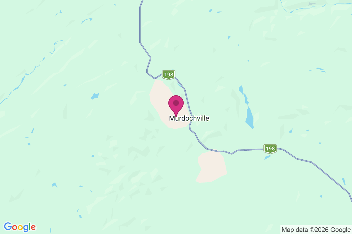Murdochville map