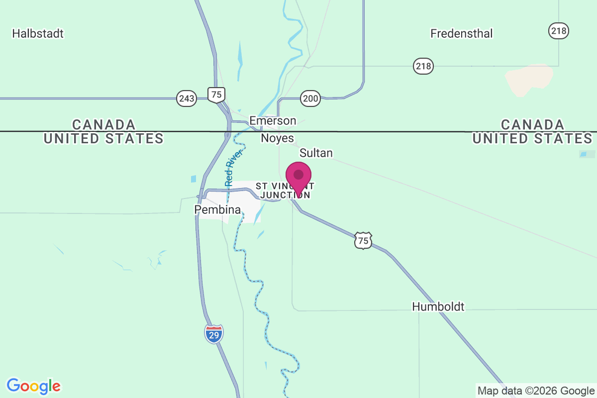 Saint Vincent Junction map
