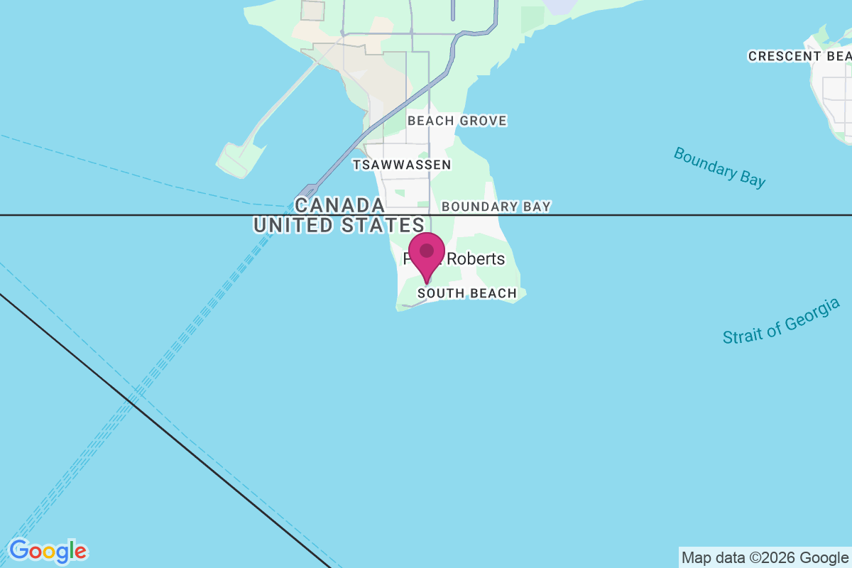 Point Roberts map