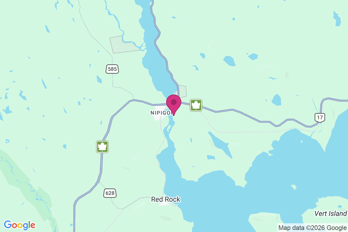 Nipigon map