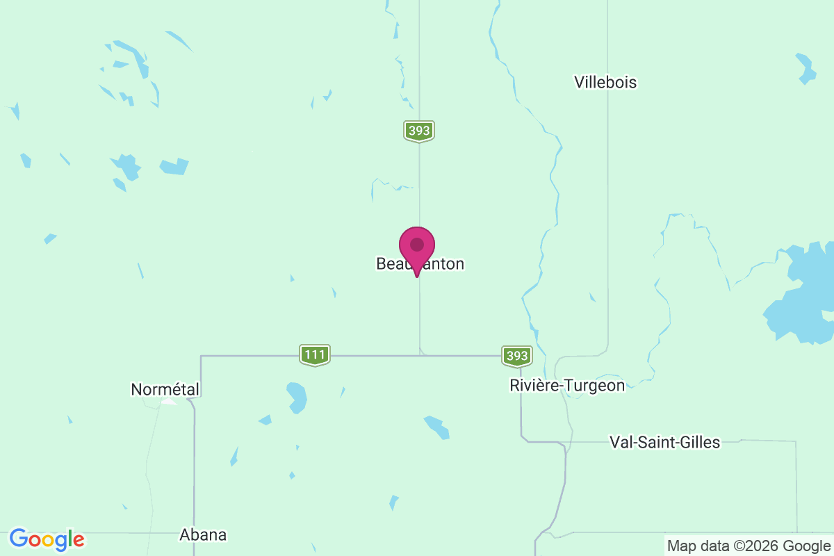 Beaucanton map