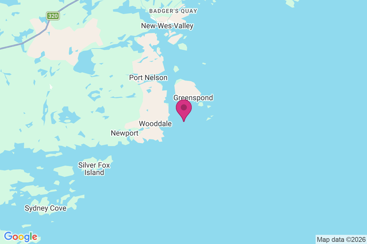 Greenspond map