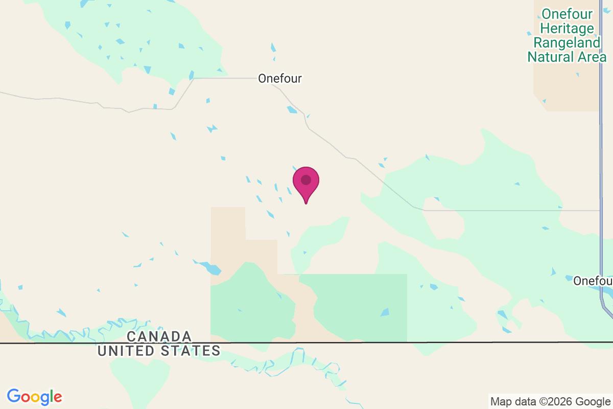 Onefour map