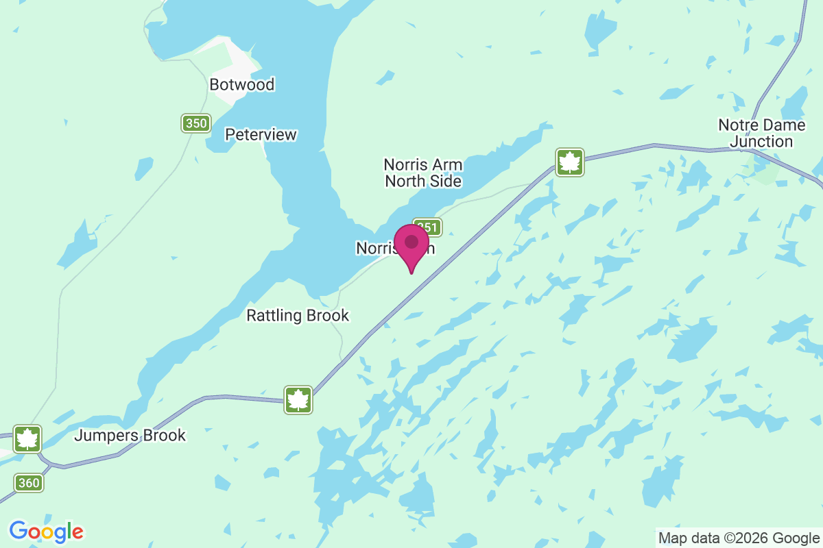 Norris Arm map