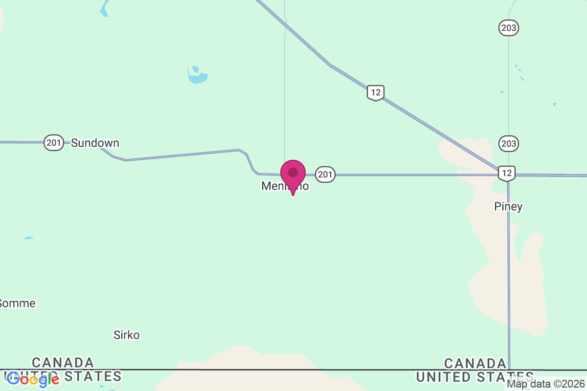 Menisino map
