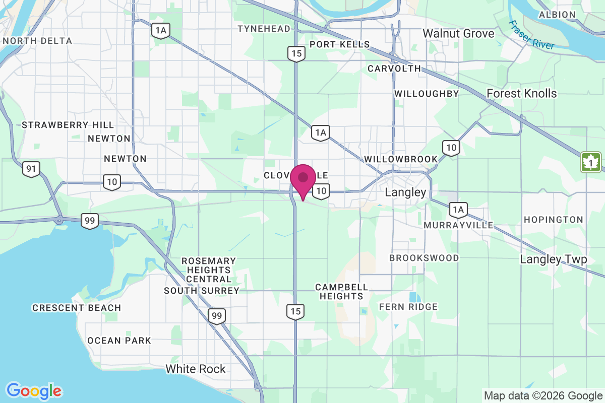 Cloverdale map