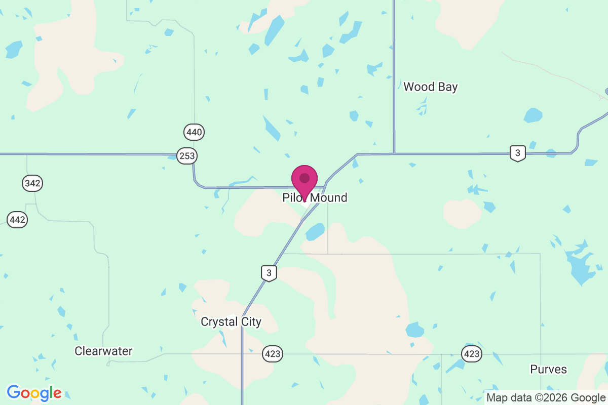 Pilot Mound map