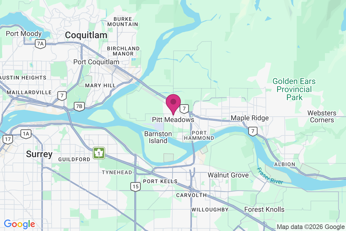 Pitt Meadows map
