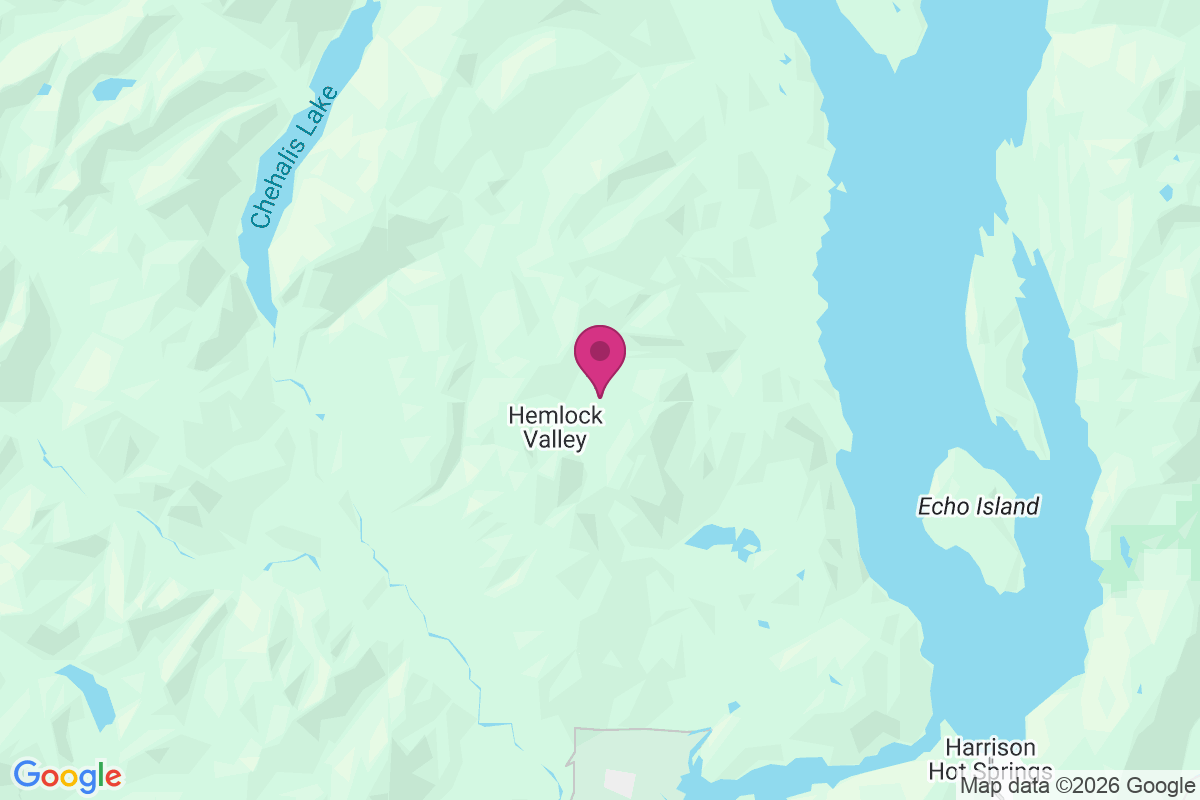Hemlock Valley map
