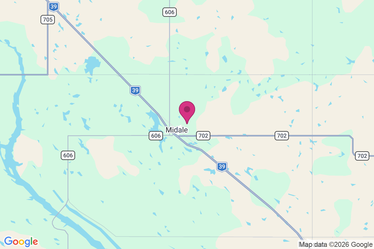 Midale map