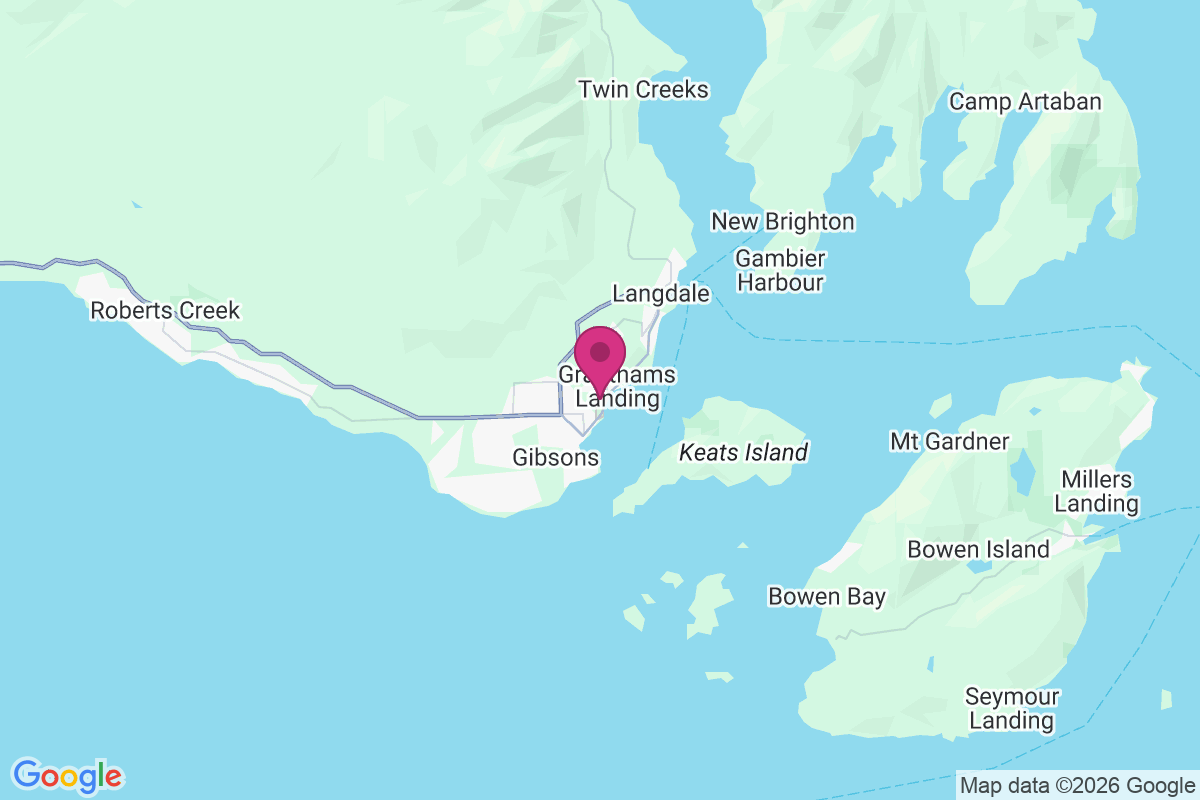 Granthams Landing map
